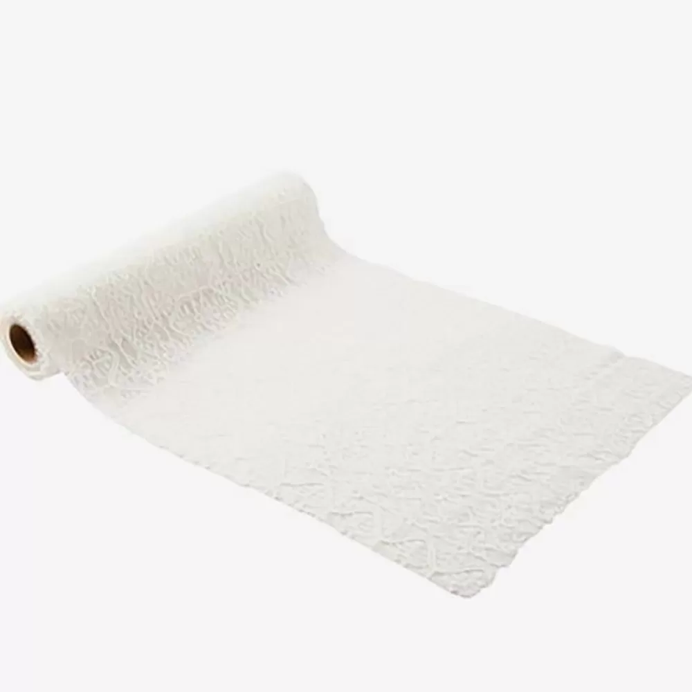 New White Lace Table Runner Tablecloths & Table Runners