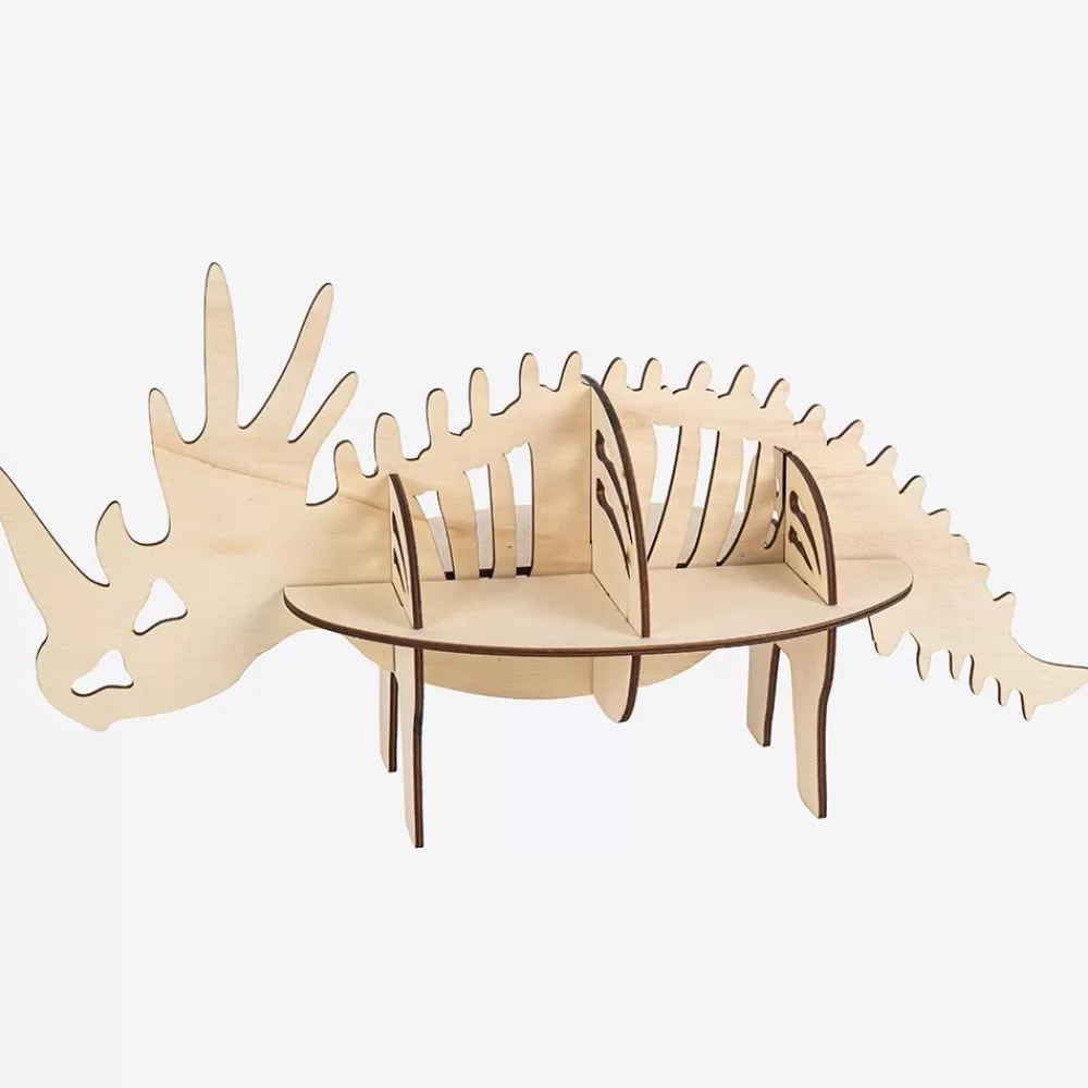 Outlet Wooden Dino Cake Stand Dishes & Centerpieces