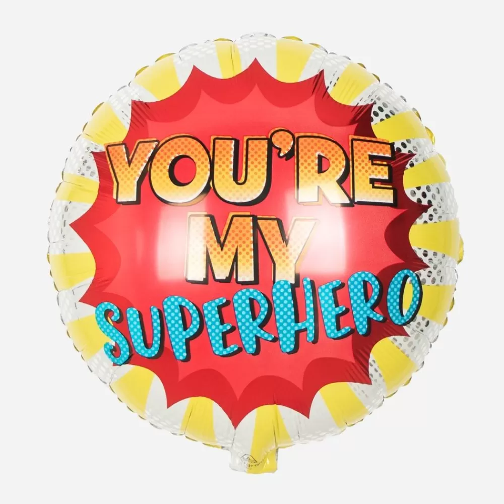 Cheap You'Re My Superhero Balloon Shaped Helium Balloons